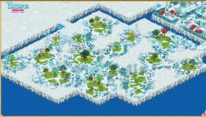 雪の邸宅の島マップ3